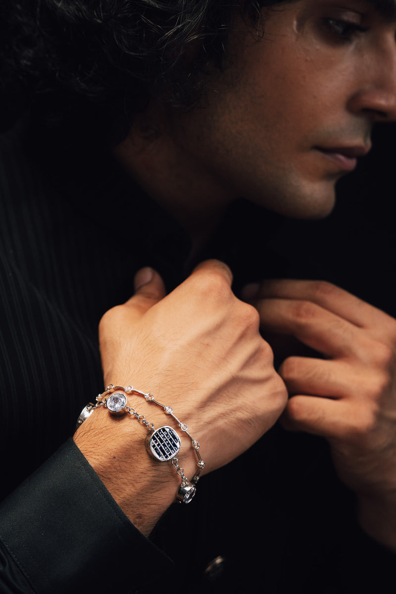 COSMO LINK BLUE BRACELET