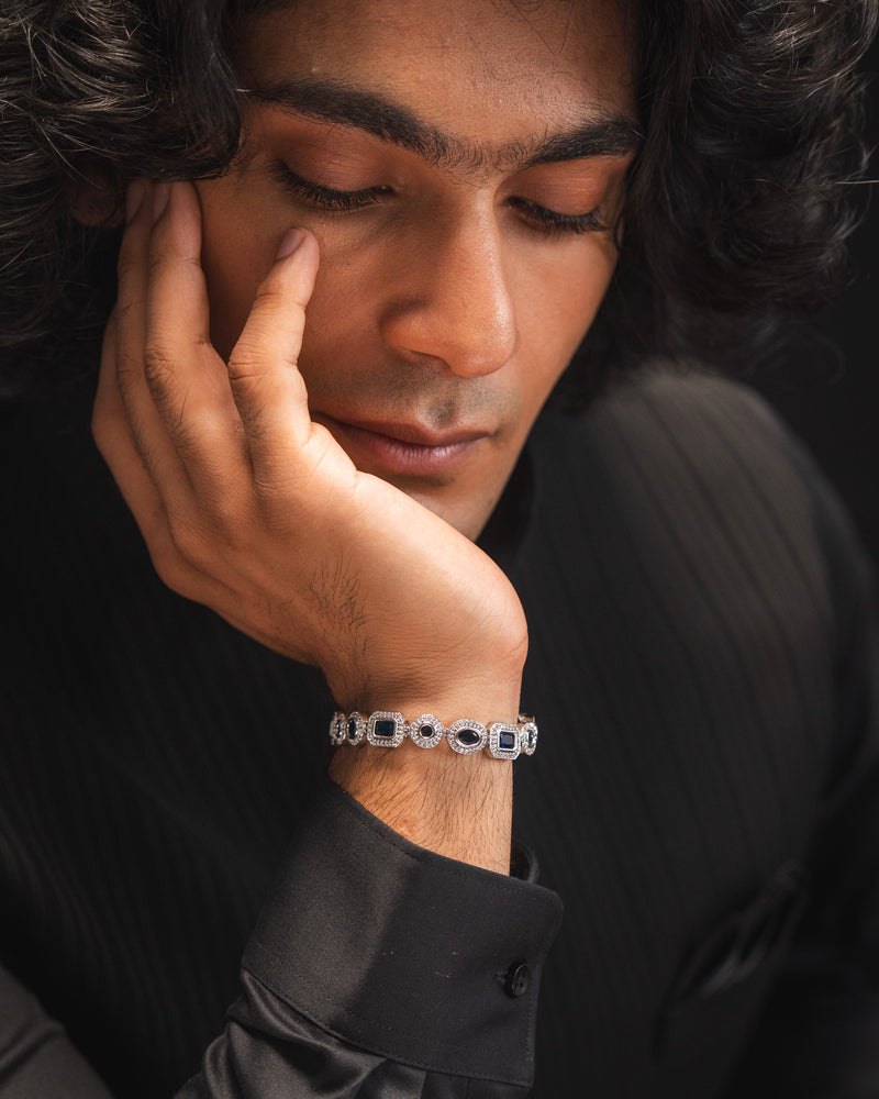 NOVA LINK BLUE BRACELET